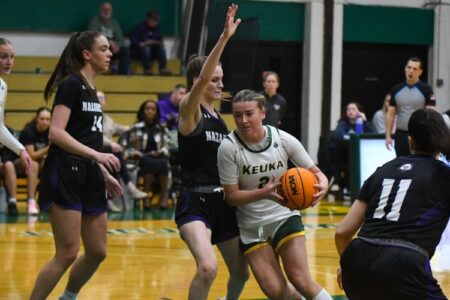 Nazareth Women Pick Up Win at Keuka