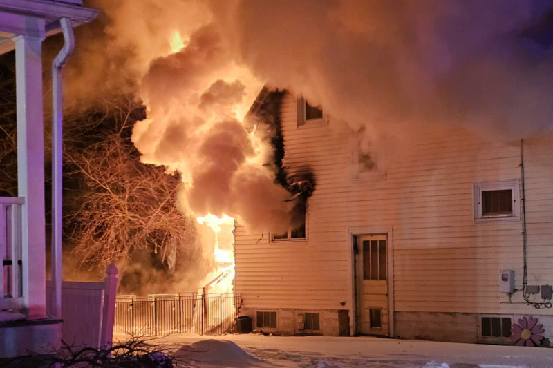 First Responders Resuscitate Dog Found Inside Burning Penn Yan Home