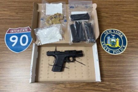 Canandaigua Man Arrested After Troopers Find Cocaine, Loaded Ghost Gun